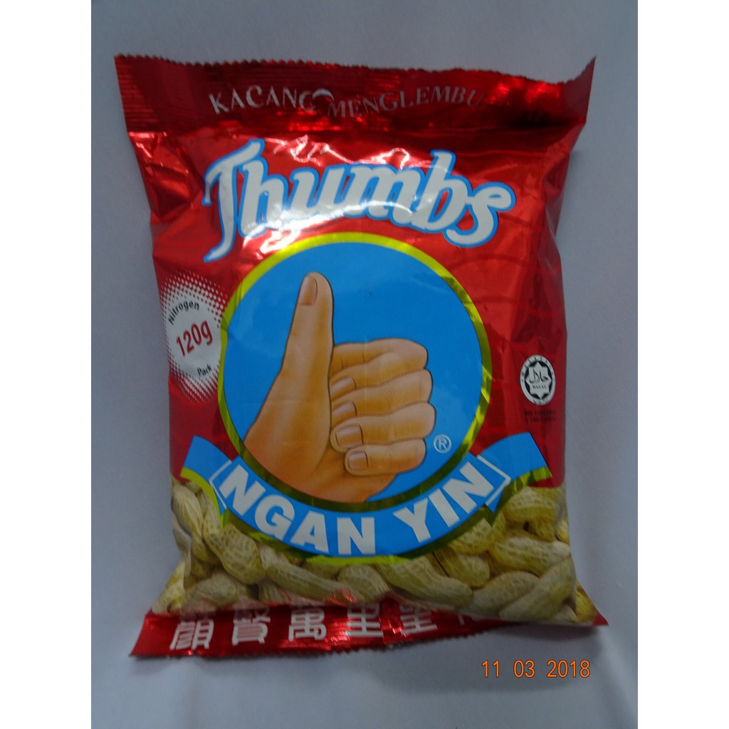 Cap Tangan Ngan Yin Groundnuts 120g Shopee Malaysia