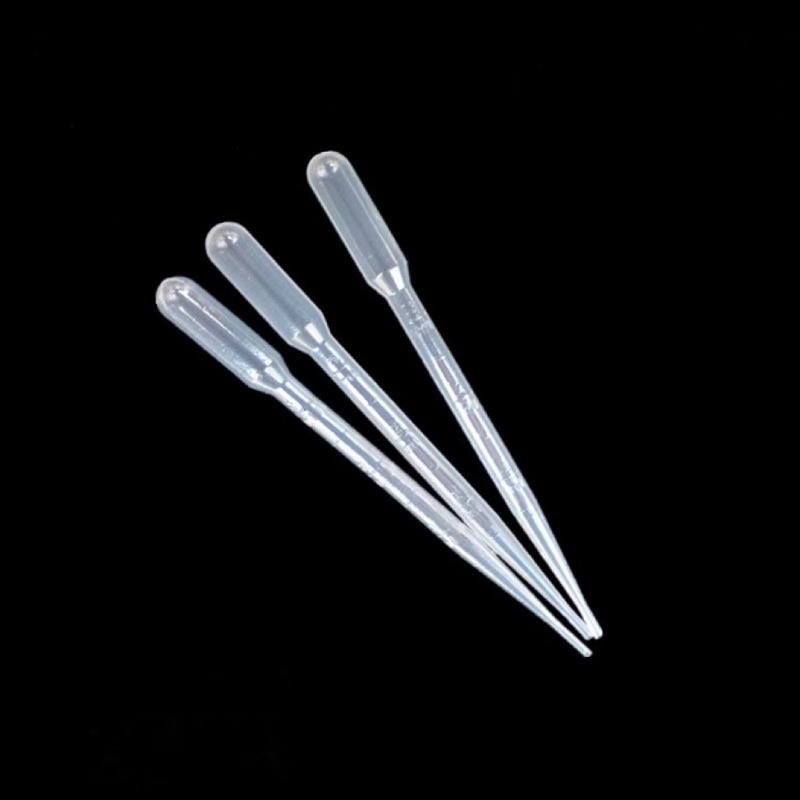 3ml Mini Plastic Dropper Disposable Transfer Pipettes Graduated ...