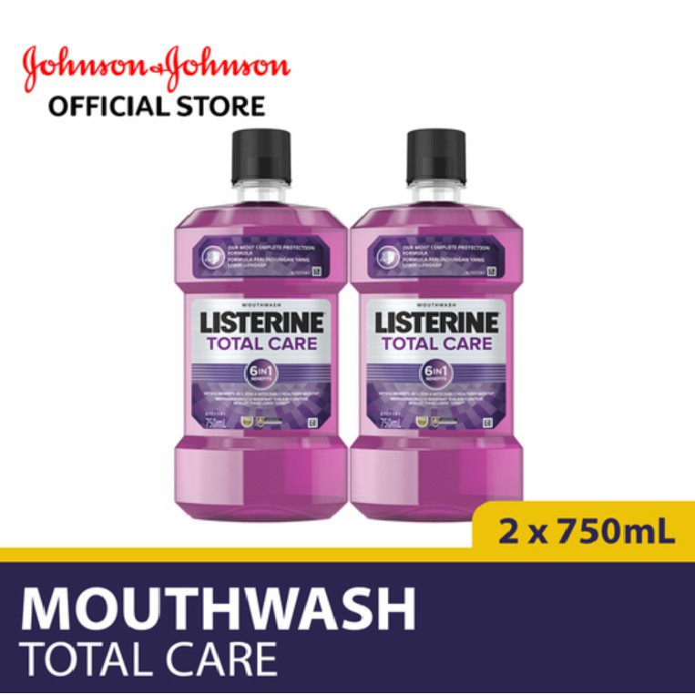 Listerine Total Care (750ml x 2) [Twin Pack]