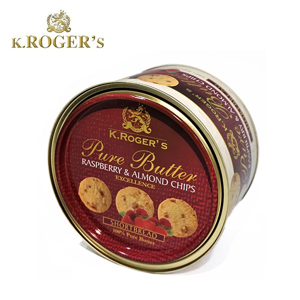 KROGERS Pure Butter Raspberry Almond Shortbread 400g Shopee Malaysia