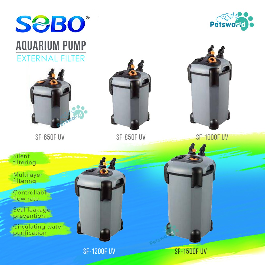 !!!ORIGINAL!!! SOBO Canister External Filter with UV SF850F / 1000F