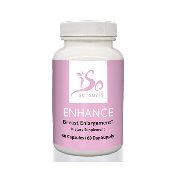 IsoSensuals ENHANCE Breast Enlargement Pills 60 Capsules (60 Day Supply)