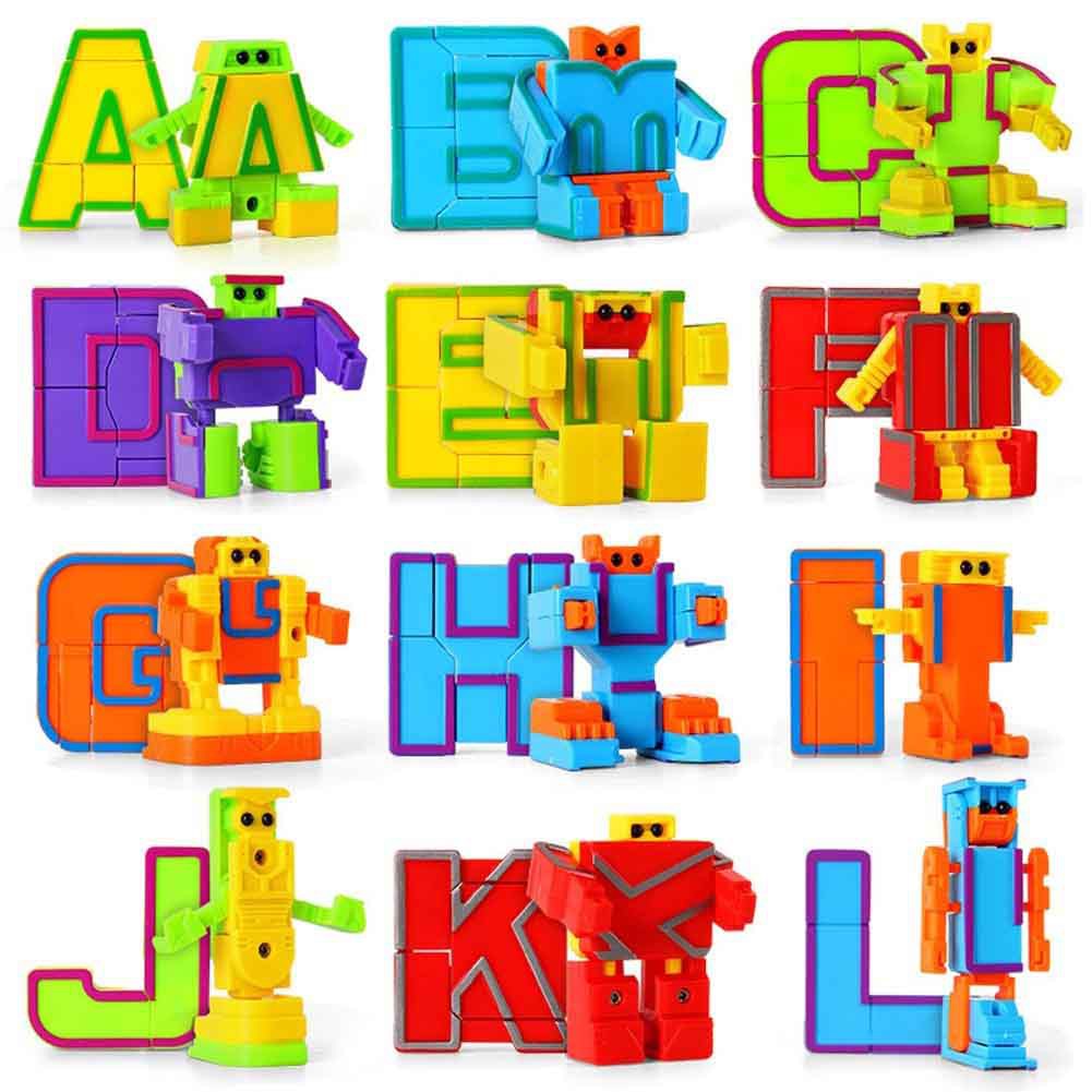 transformers alphabet letters