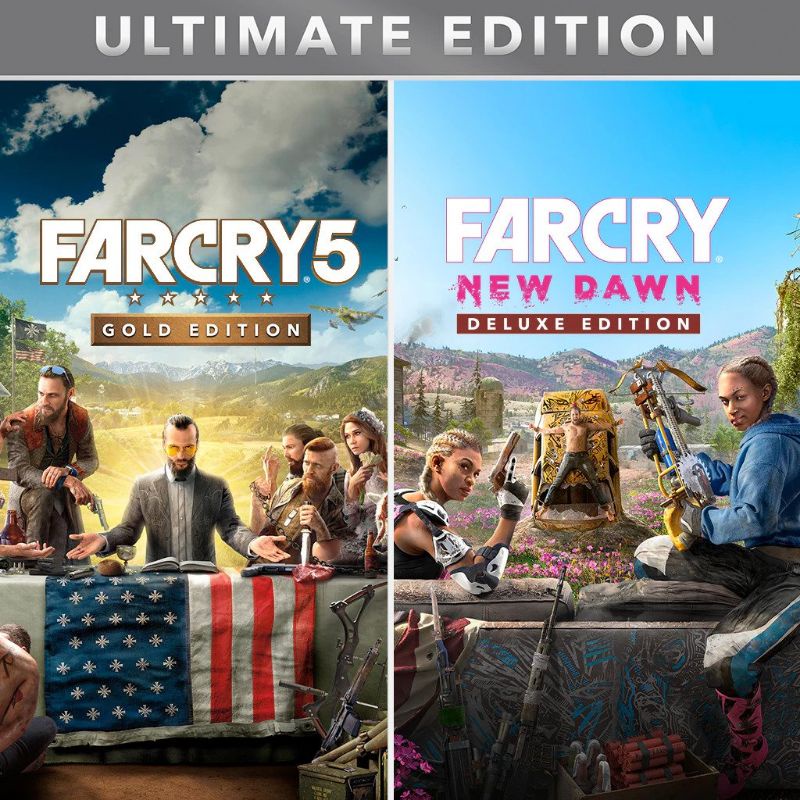 Far Cry 5 + Far Cry New Dawn Deluxe Edition Bundle [PC GAME] [DIGITAL ...