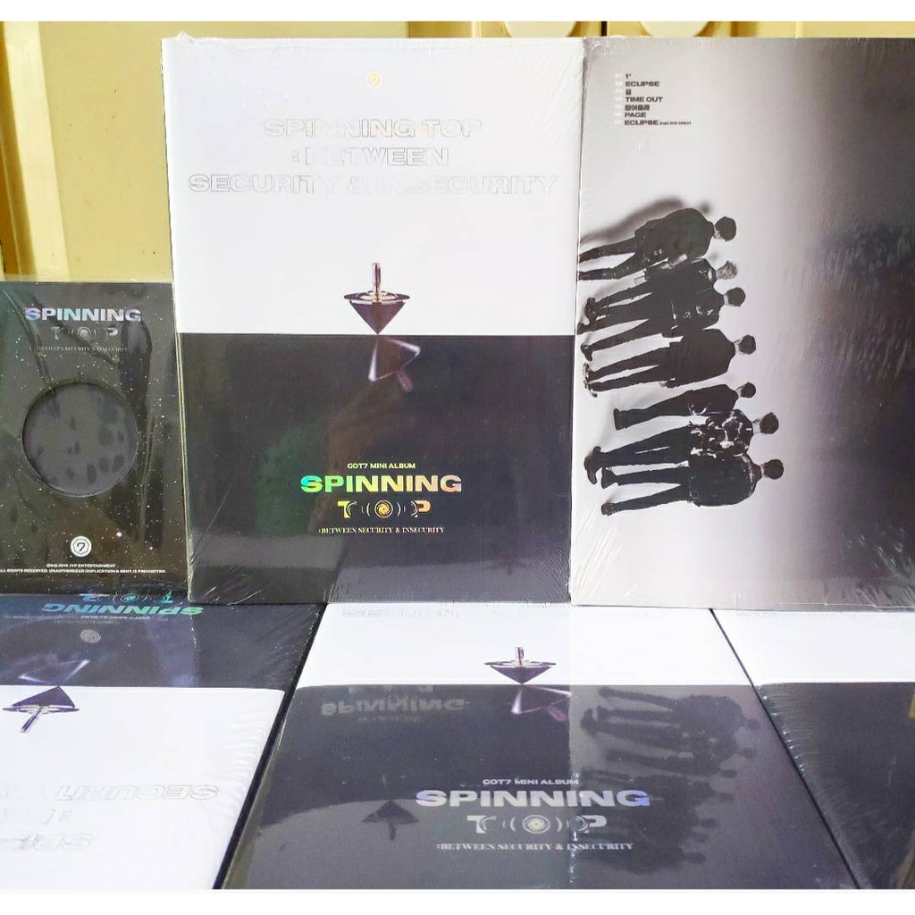 (Ready) Got7 Spinning Top Album (1st Press + Poster) Shopee Malaysia