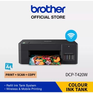 Мфу струйное brother dcp t420w обзор