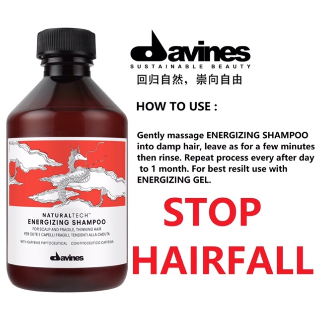 davines shampoo
