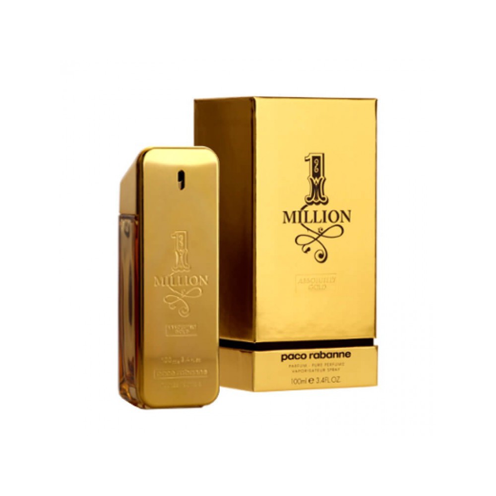 paco rabanne 1 million absolutely gold pure perfume 100ml