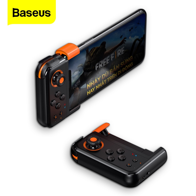 Baseus Bluetooth Gamepad For Pubg Wireless Game Controller For Iphone Android Mobile Phone Game Pad Joypad Game Controller Shopee Malaysia