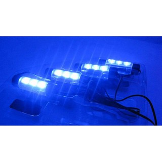 Car Led Interior Decoration Under Dash Floor Led Light Strip Lamp Blue Light