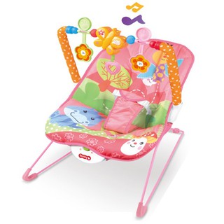 pink bouncer chair