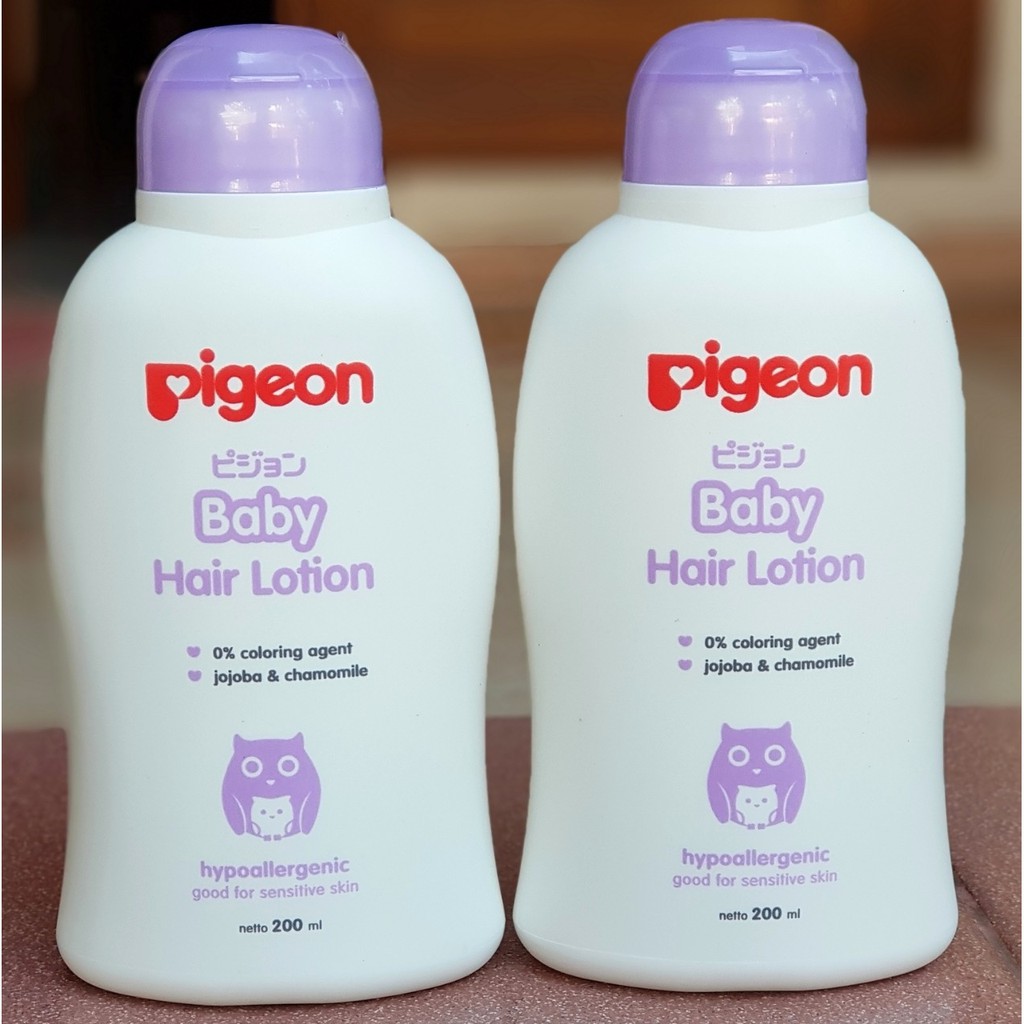 pigeon baby hair lotion