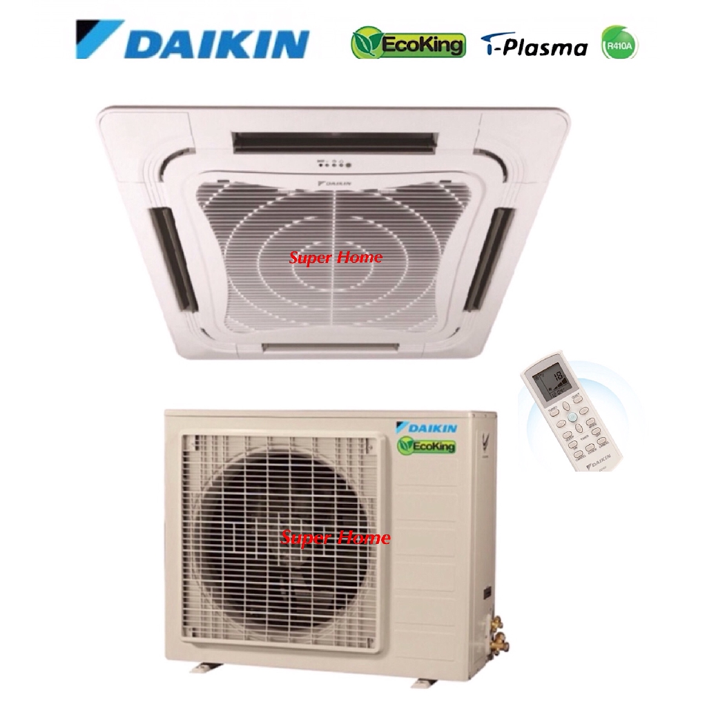 Daikin Ceiling Cassette Inverter 4 0hp Shelly Lighting