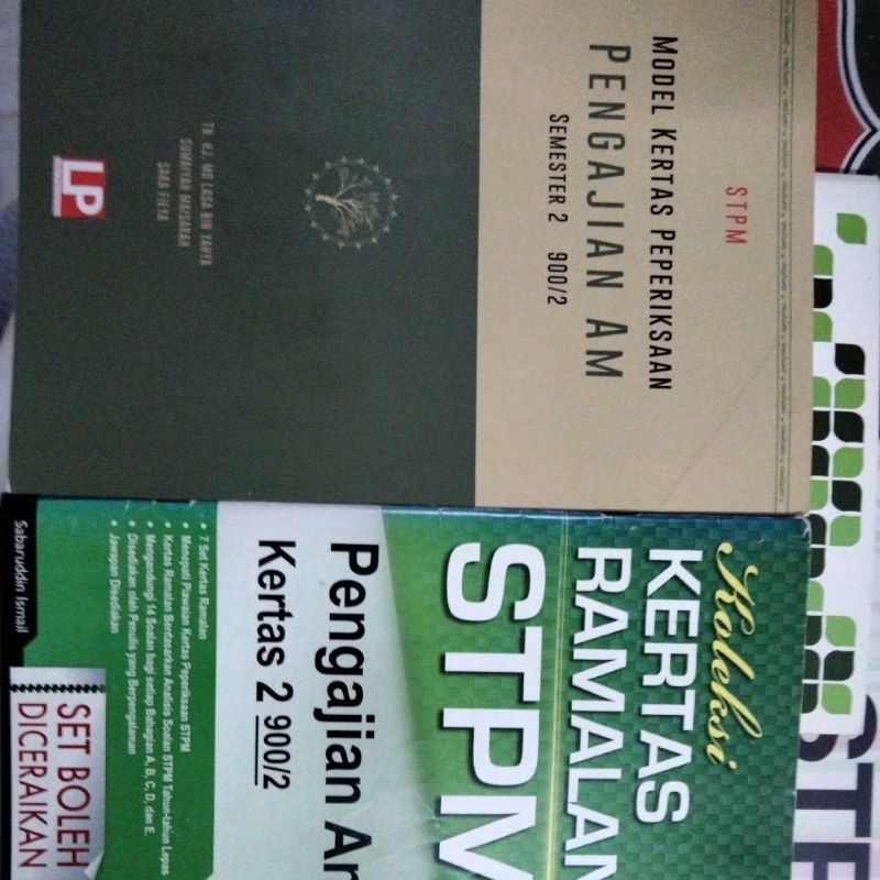Set Buku Pengajian Am Stpm Penggal 2 Dan 3 Shopee Malaysia
