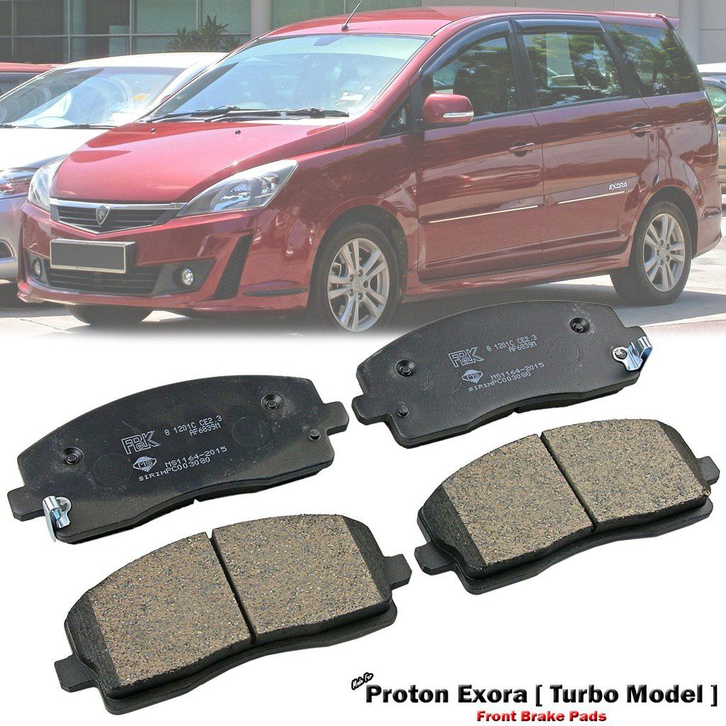 Front Disc Brake Pad For Proton Exora FZ MPV Preve CR 2012-ON 1.6L S4PH Turbo