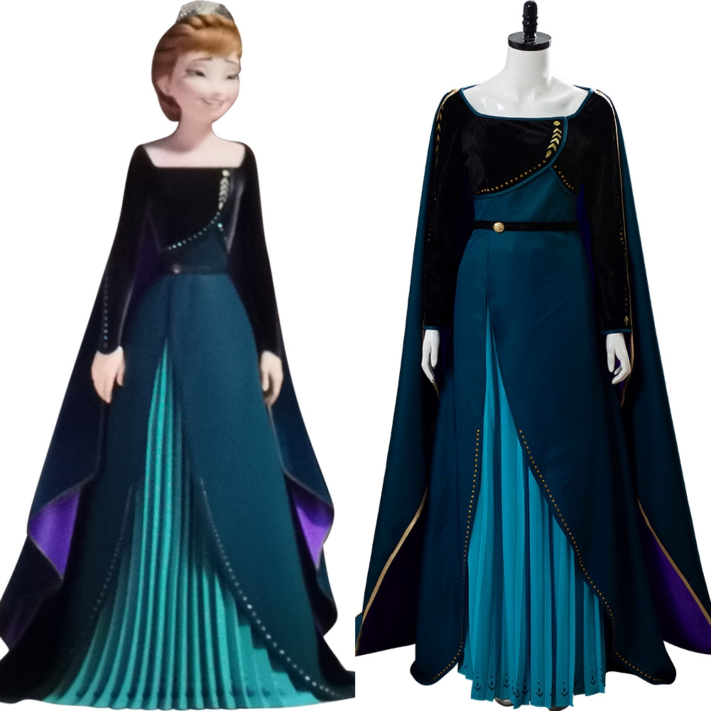 green elsa costume