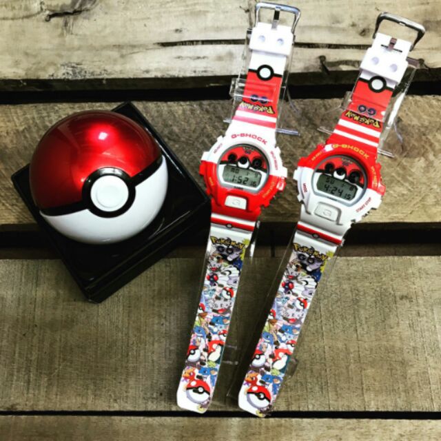 2pcs Casio G Shock Gshock Pokemon Pokeball Pikachu Anime Shopee Malaysia