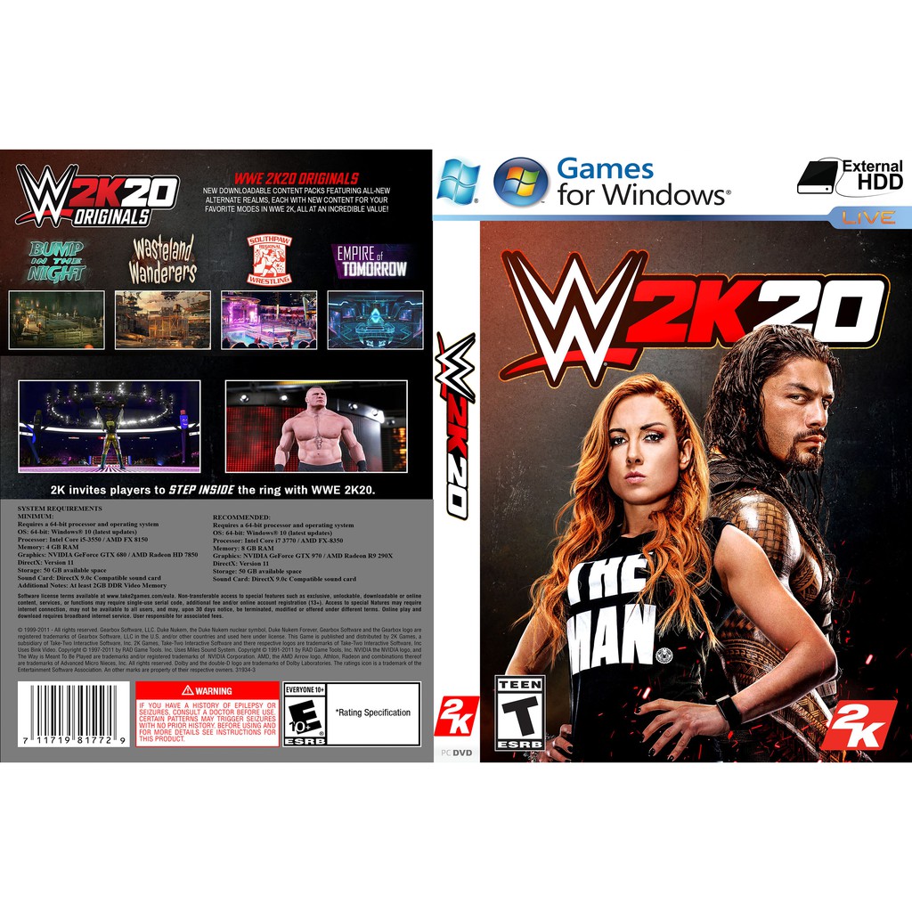 Wwe 2k20 digital deluxe что входит