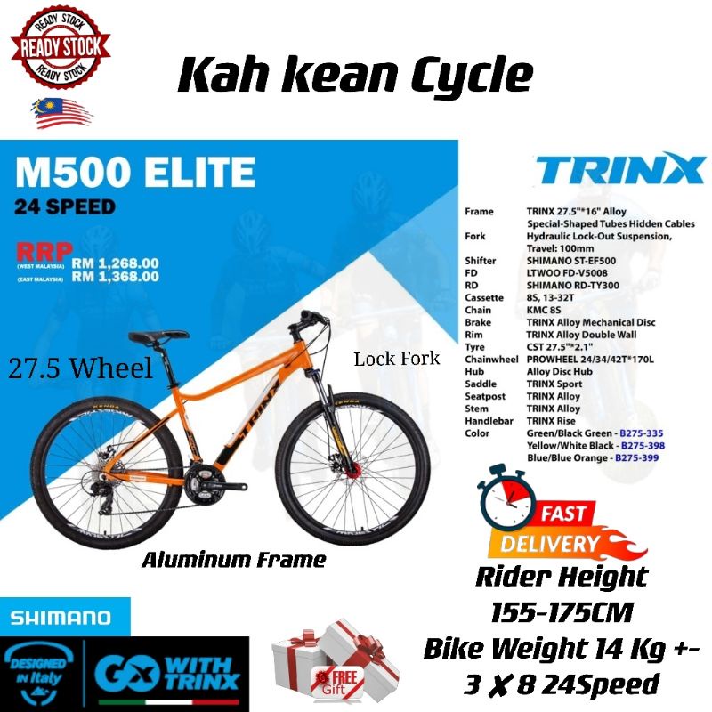 trinx bike m500