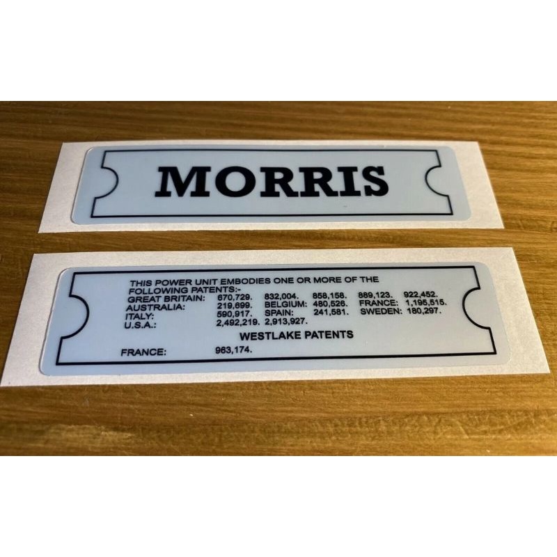 Morris minor, Austin Mini Engine Rocker Cover Sticker | Shopee Malaysia