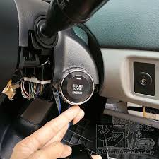 Toyota Wish Epsilon Keyless Push Start Alarm System Pke Shopee Malaysia