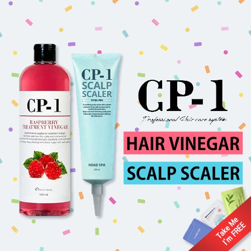 【In Stock】CP1// Raspberry Hair Vinegar 500ml / Head Spa Scalp Scaler
