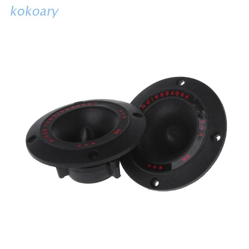 KOK 2PCS Piezoelectric Tweeter 3" Audio Speaker Treble Ceramic Piezo Loudspeaker PA/DJ Tweeters Replacement Home Subwoofer Stage Sound DIY