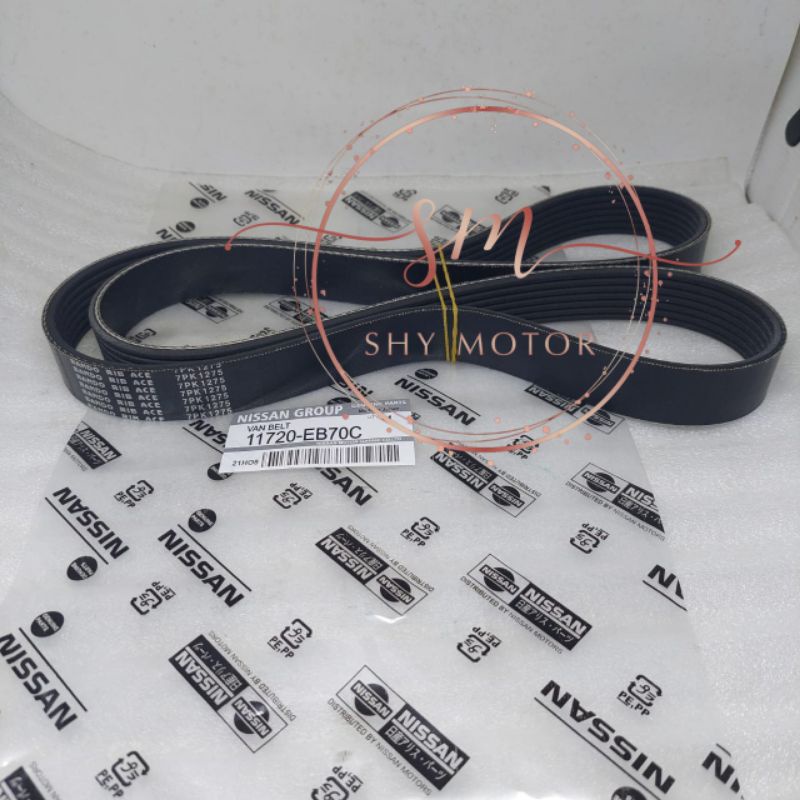 Jsb FAN VAN BELT / BELT Rope NISSAN NAVARA 7PK 1275 ORIGINAL BEST