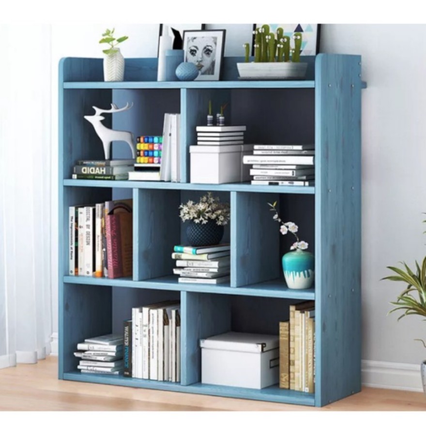 Decorative Book Rack Shelf Rack Deco Book Rack Display Shelf Rak Buku