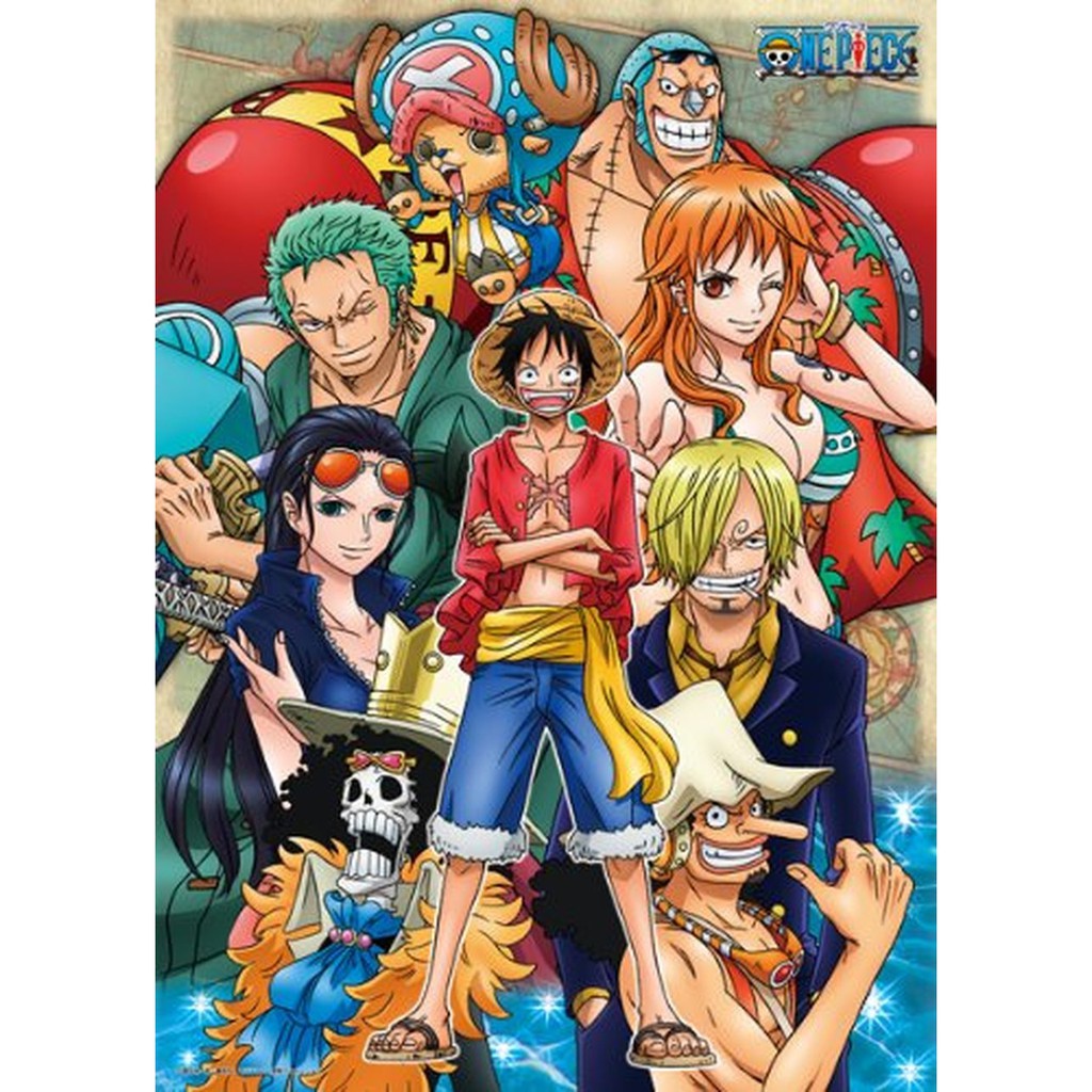 Jigsaw Puzzle World One Piece Ensky 500 149 Shopee Malaysia