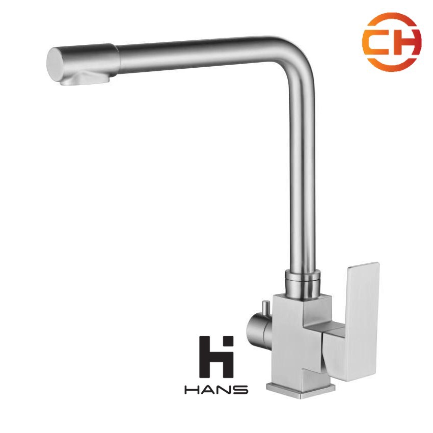 HANS STAINLESS STEEL SUS304 KITCHEN SINK MIXER(WATER FILTER) Shopee