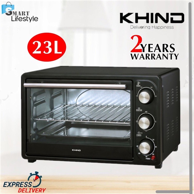 KHIND 23L ELECTRIC OVEN OT23B OT23B Shopee Malaysia