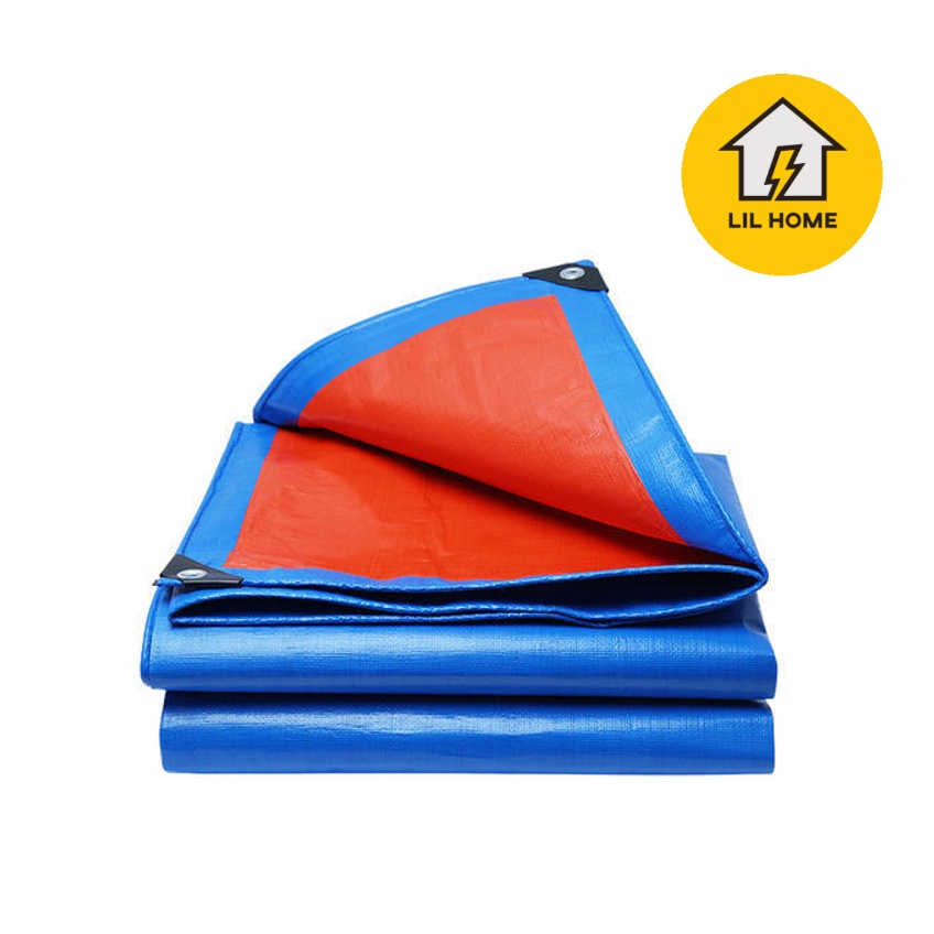 Tarpaulin Blue Orange Canvas (Small Size) Shopee Malaysia