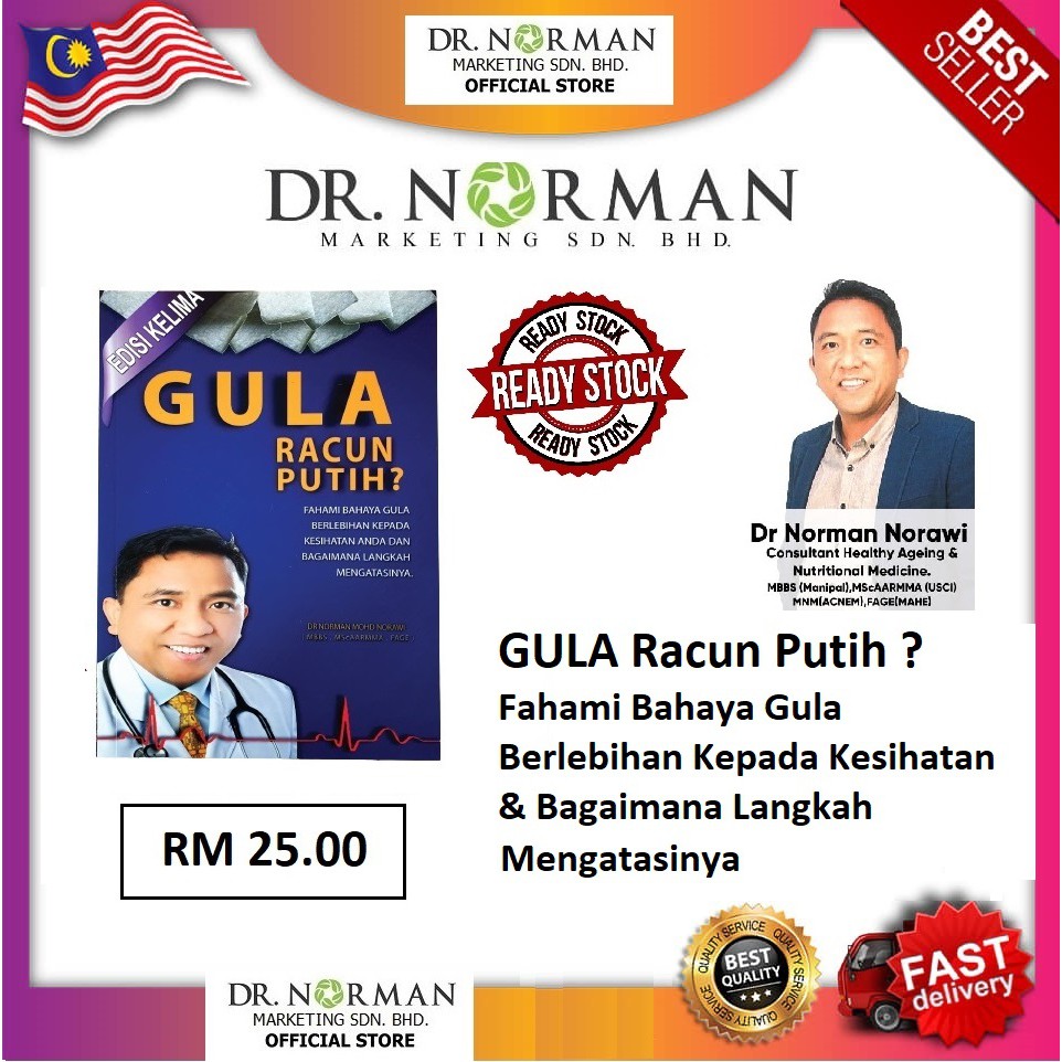 Buku Gula Racun Putih By Dr. Norman (Edisi Kelima -Terkini ...