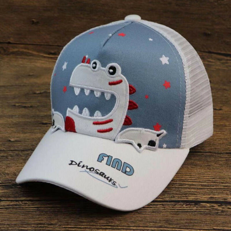 Mengxiang666 New Children Baseball Caps Cartoon Dinosaur Hat - hot game roblox printed cap kids trendy summer caps unisex casual hats boys girls hats childrens parties toy hats birthday gift