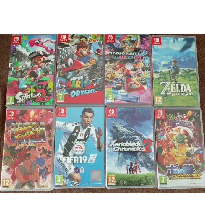 buy used nintendo switch games