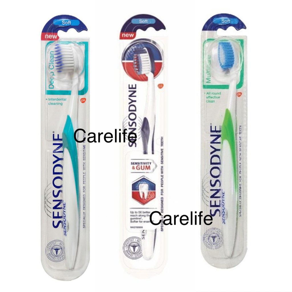 Buy Berus Gigi Sensodyne Toothbrush Soft Medium 1pcs Sensitive Deep Clean Multicare Complete Seetracker Malaysia