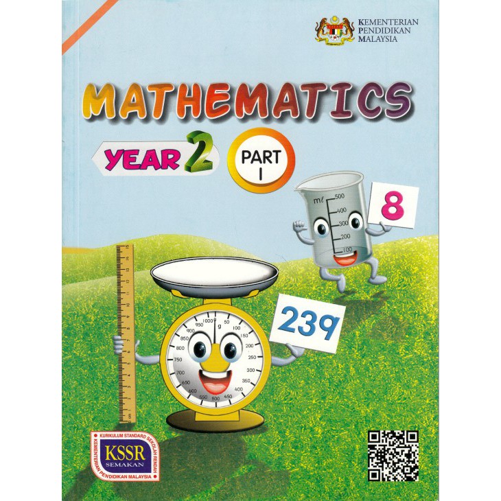 Buy Mathematics Year 2 Part 1 Text Book 2018 Seetracker Malaysia