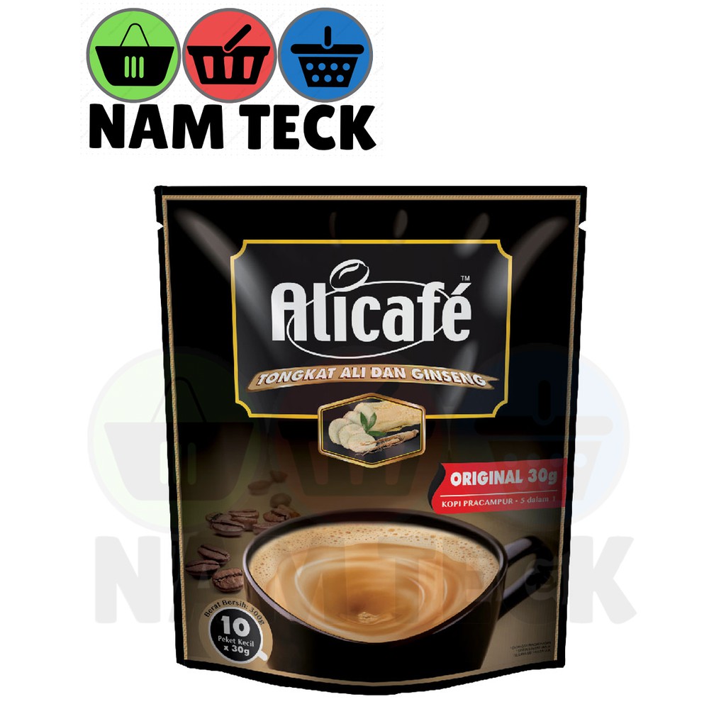 Alicafe Tongkat Ali & Ginseng Original (30gm x 10pcs)