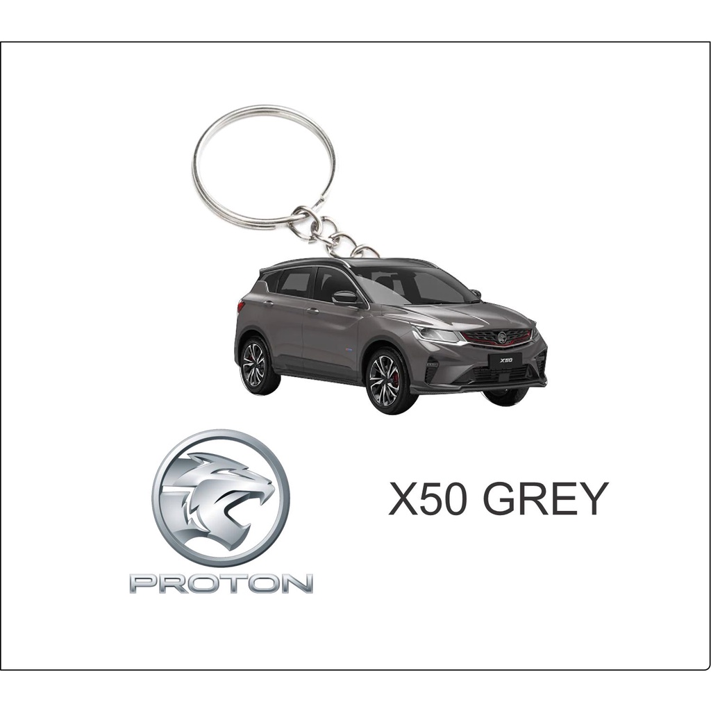 Proton X50 Grey Waterproof 2D | Shopee Malaysia