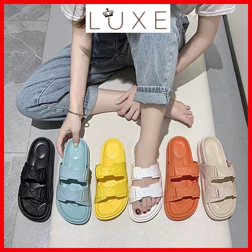 Double Straps Waterproof Jelly Slipper | Shopee Malaysia