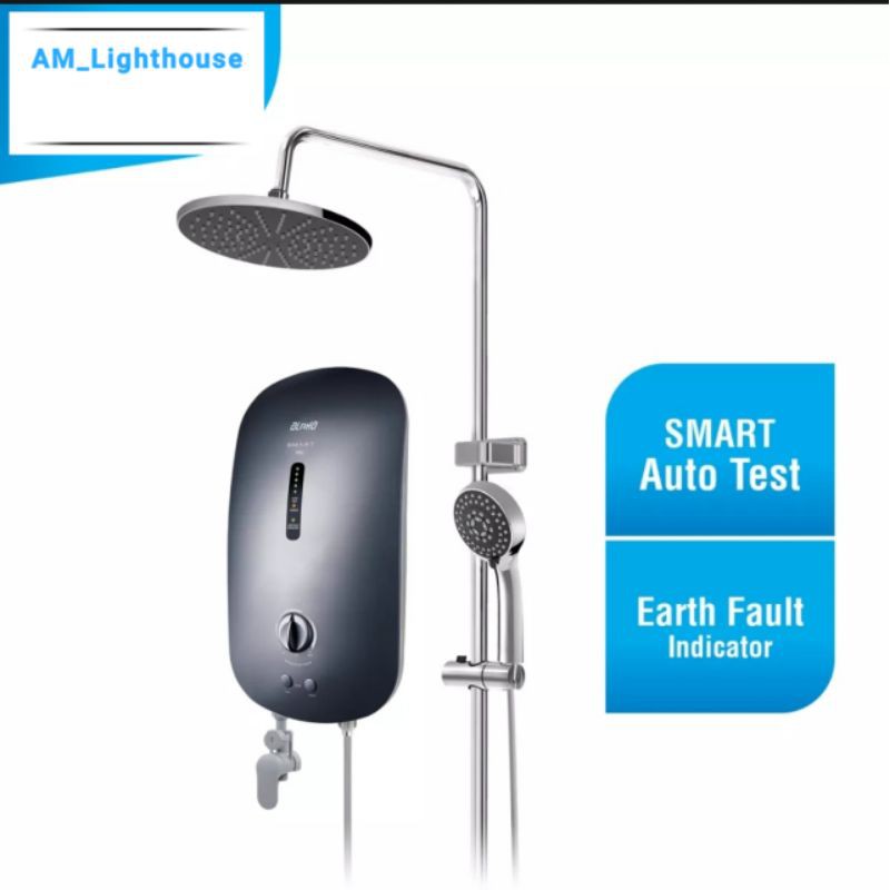 Alpha Smart 18i Rainshower Instant Water Heater(DC Pump) Shopee Malaysia