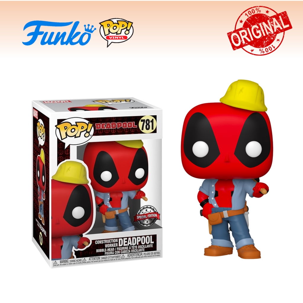 Funko Pop! Marvel Deadpool 30th Anniversary Construction Worker