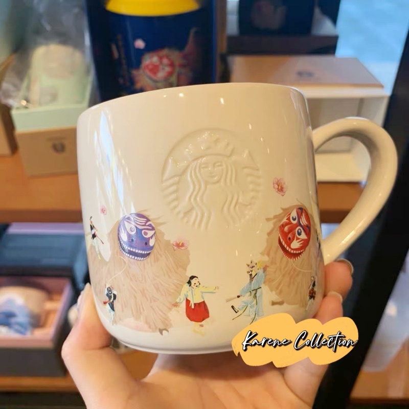 [ReadyStock]Starbucks Korea Heritage Collection Ceramic Mug 355ml 韩国星巴克系列马克杯