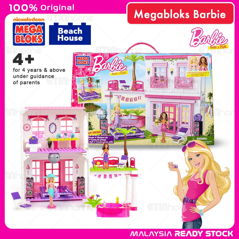 mega bloks barbie house