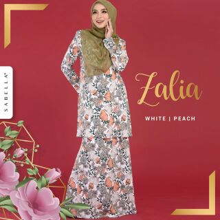  Baju  Kurung Tak  Payah  Gosok  ZALIA 3 0 Shopee Malaysia