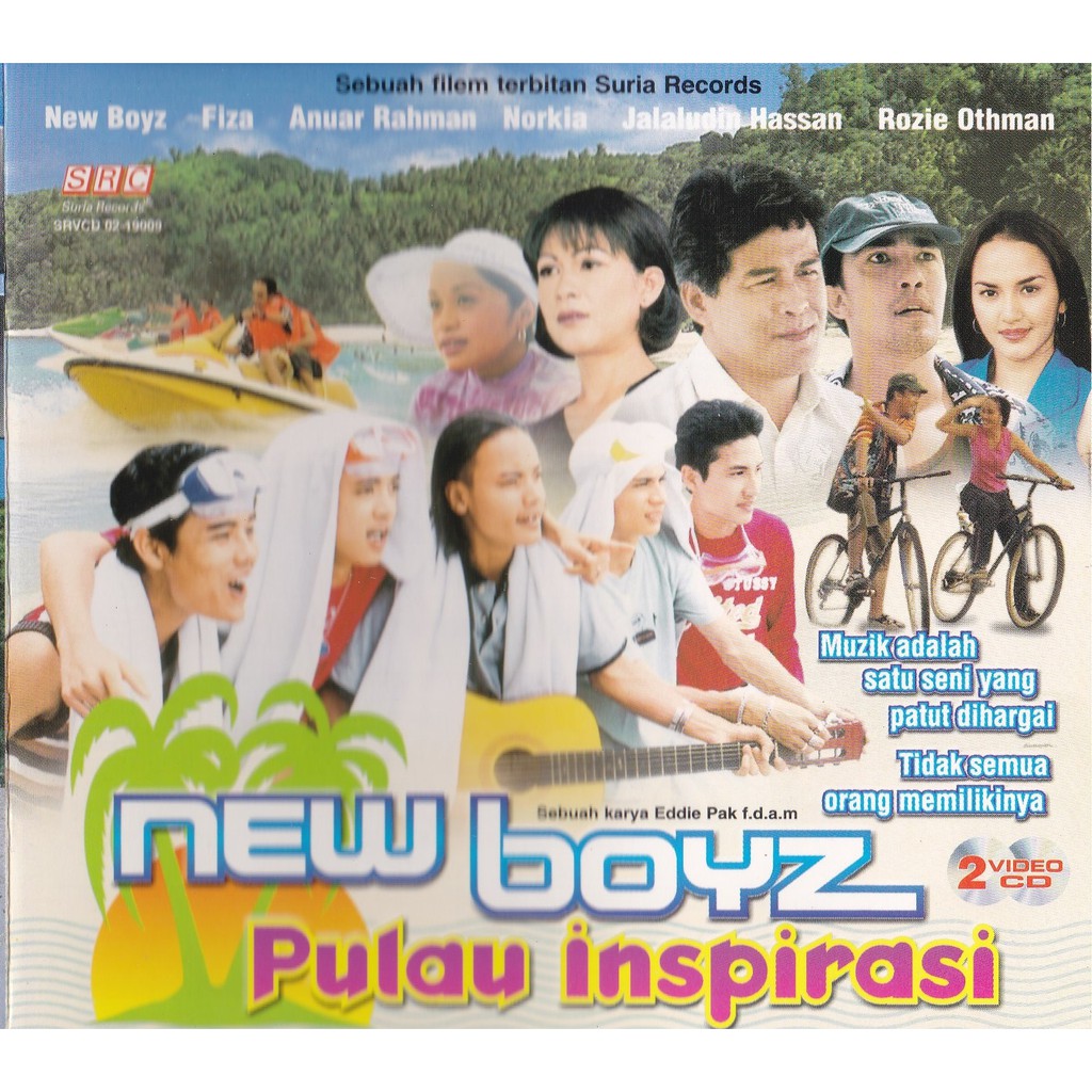 Vcd New Boyz Pulau Inspirasi 2 Discs Shopee Malaysia