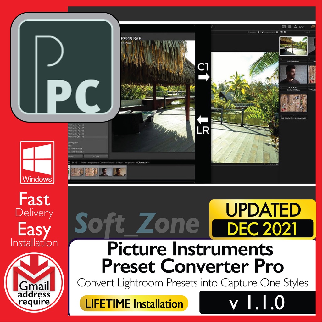 Picture Instruments Preset Converter Pro 1.1.0 Convert Lightroom