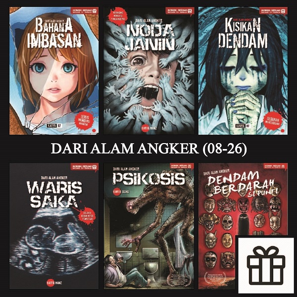 [gempak Komik] Komik Seram Dari Alam Angker Kadokawa Gempak Starz