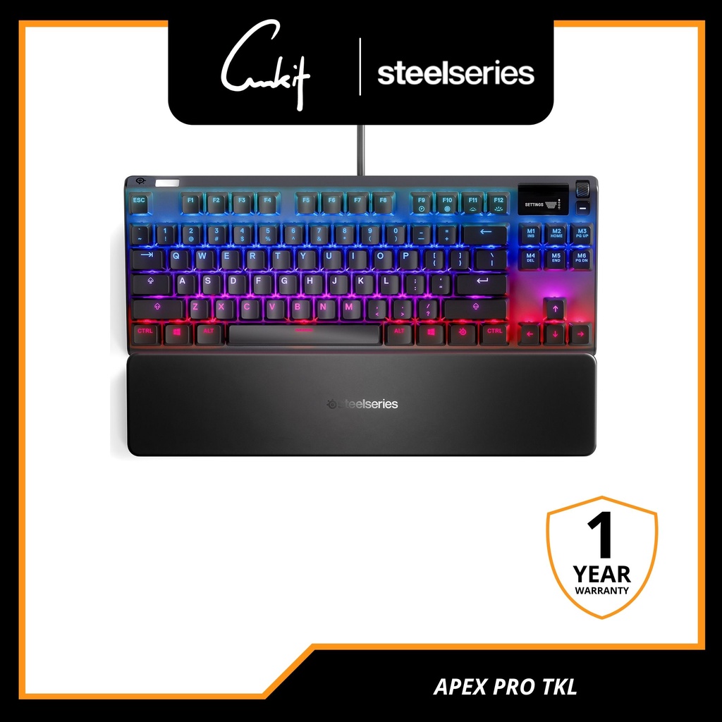 3 3 Promo Steel Series Apex Pro Tkl Mechanical Keyboards Shopee Malaysia